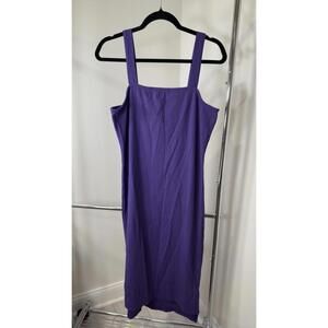 The Drop Women's Purple Midi Dress - Size L